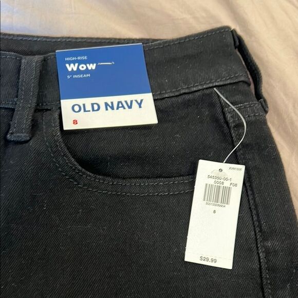 NWT Old Navy High-Waisted Wow Jean Shorts - 5-inch inseam - Picture 3 of 5